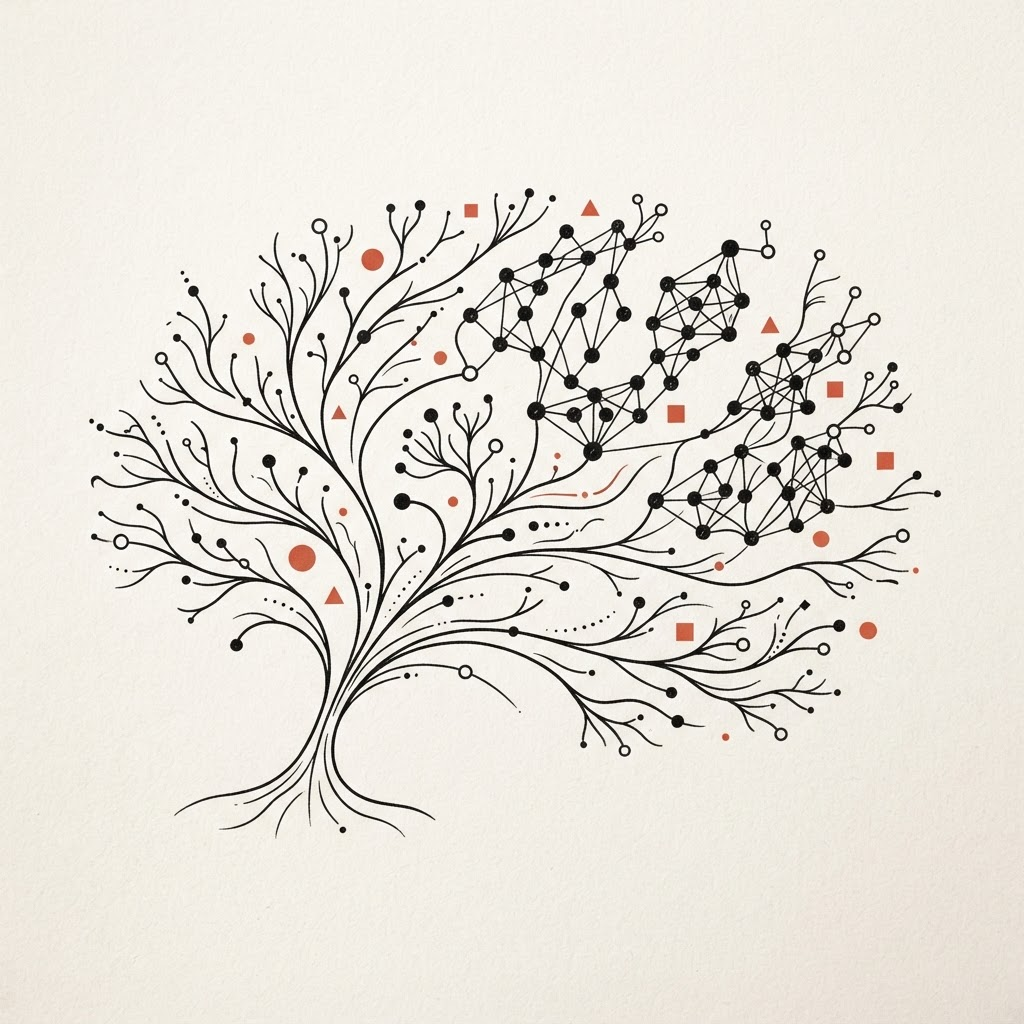 Research editorial illustration